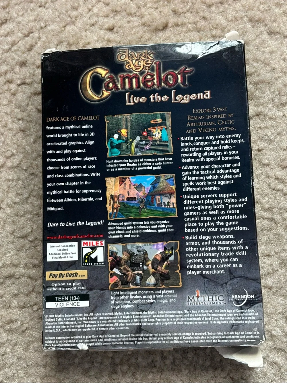 Dark Age of Camelot PC Game - Black Edition by
